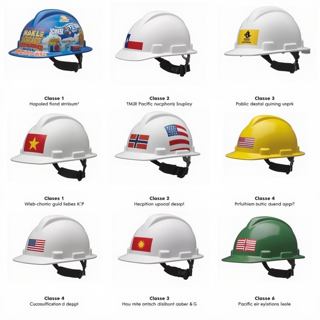 Different Types of Pacific Hard Hats