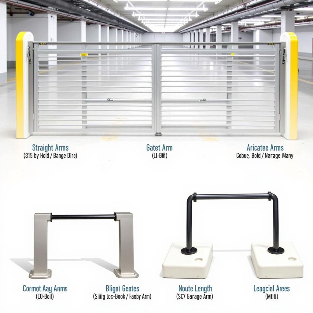 Different Types of Parking Garage Gate Arms