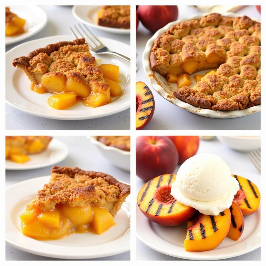 Delicious dessert recipes using Pat's Peaches