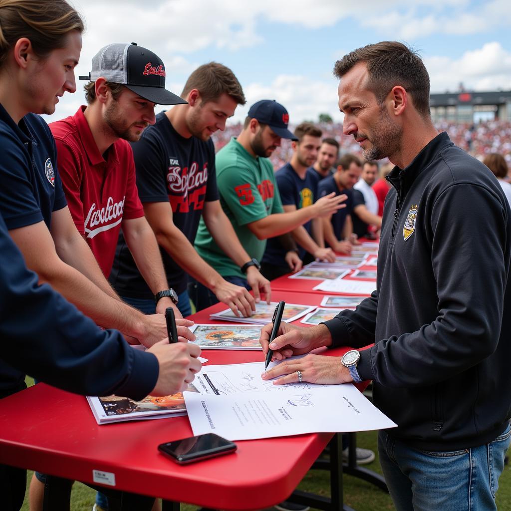 Paul Skenes Signing Autographs for Fans