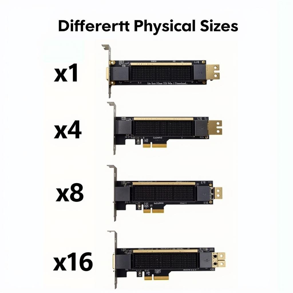 PCI Express Card Bay Variations