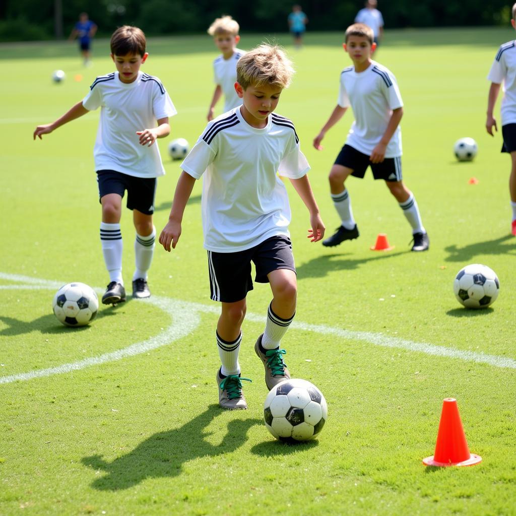 PCL Boys Soccer Ball Control Drills