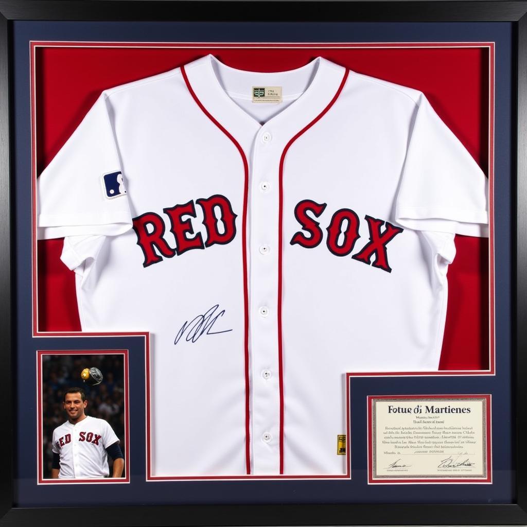 Pedro Martinez Autographed Jersey