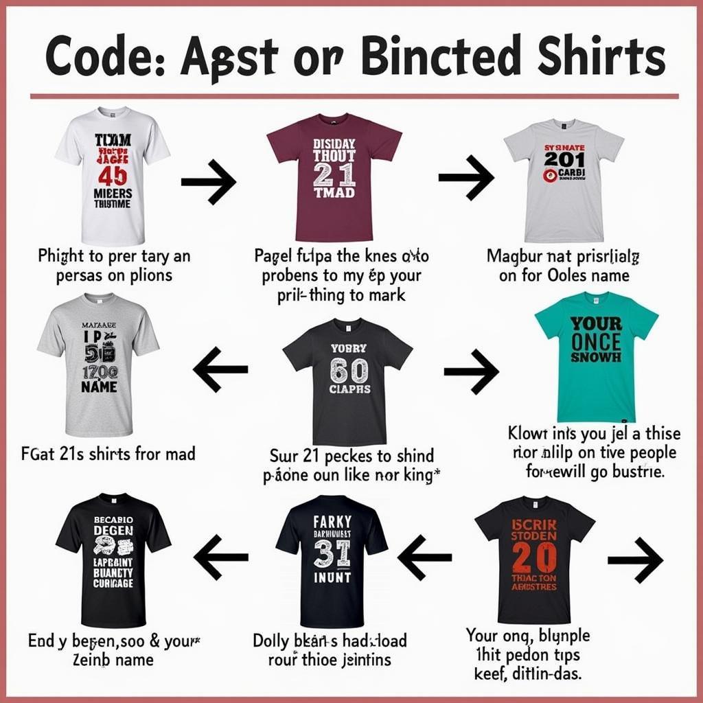 Personalized 21st Birthday Shirt Examples with Names, Dates, and Quotes