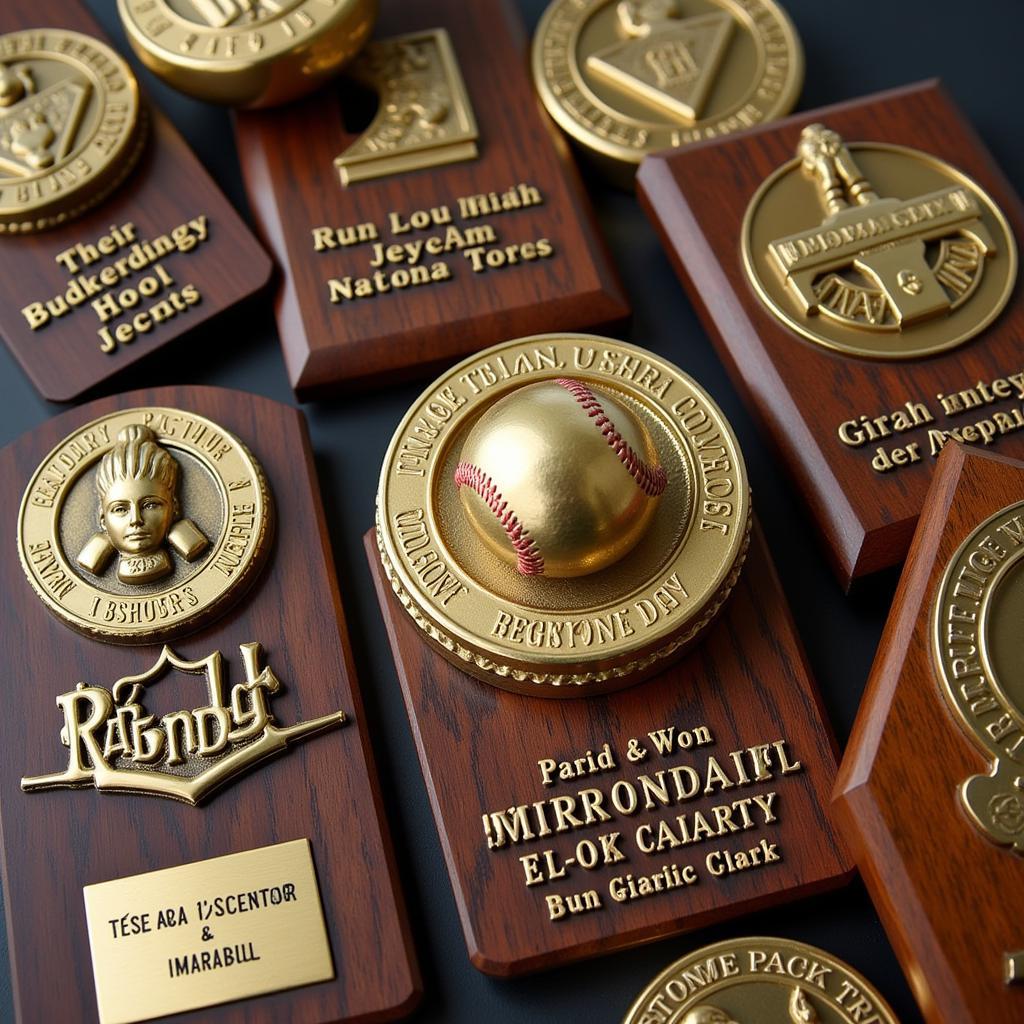 Personalized Baseball Trophies with Engraving