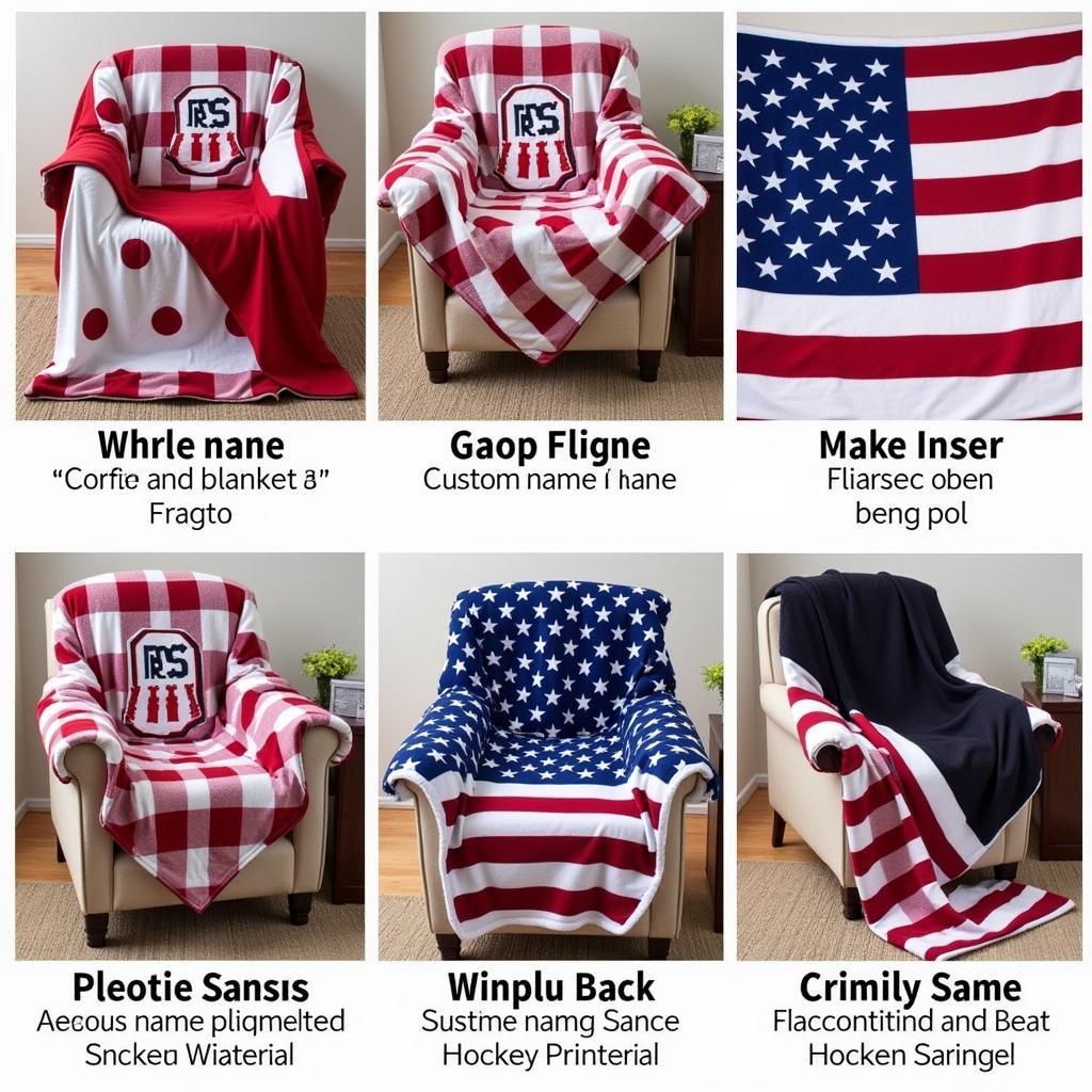 Personalized Hockey Blanket Fleece: Soft and Cozy