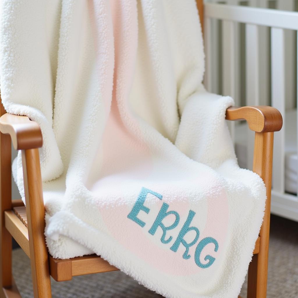 Personalized Kids Name Blanket