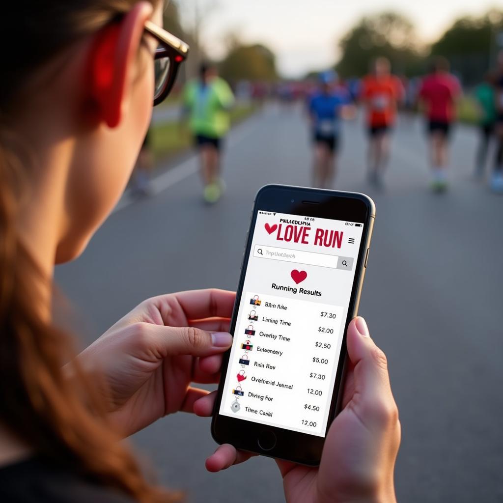 Checking Philadelphia Love Run Results Online