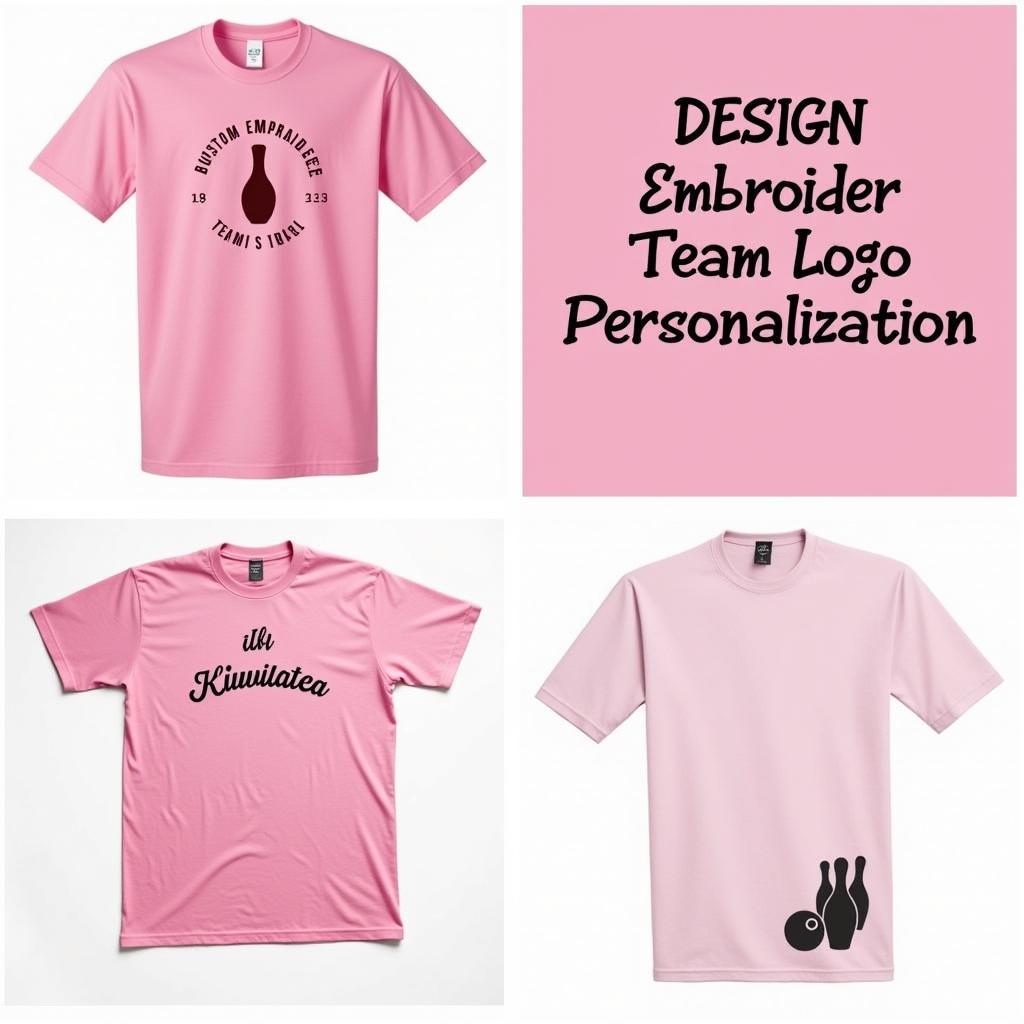 Pink Ladies Bowling Shirts: Personalized Designs and Stylish Options