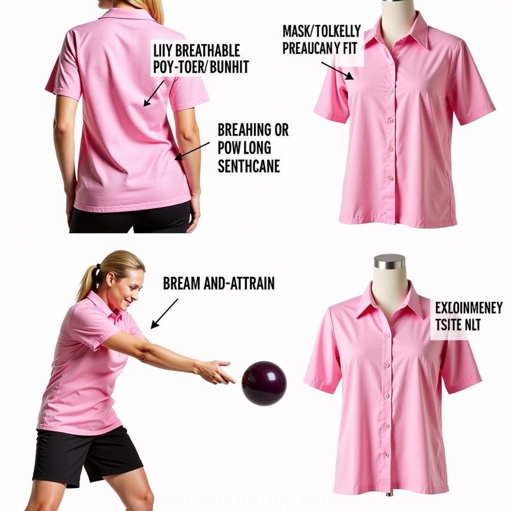 Pink Ladies Bowling Shirts: Choosing the Right Fabric and Fit