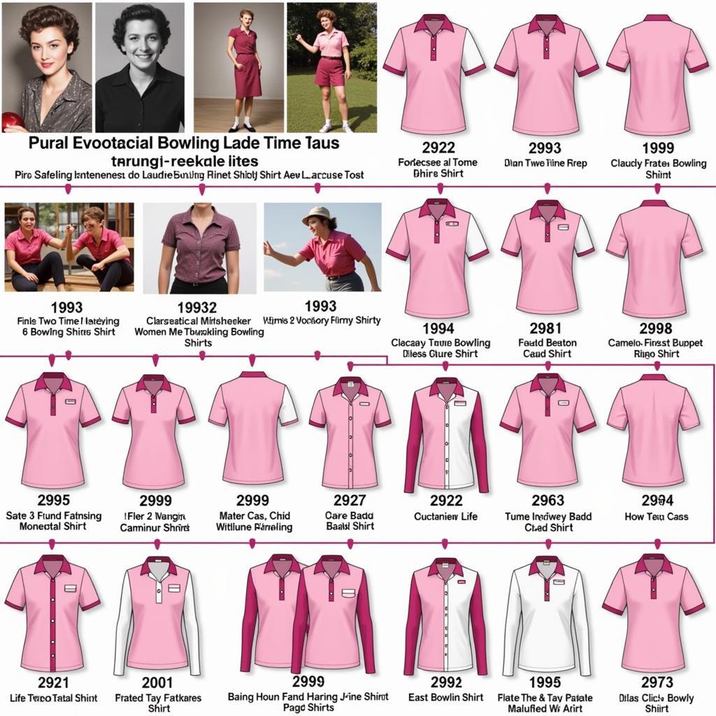 Evolution of Pink Ladies Bowling Shirts Through the Years