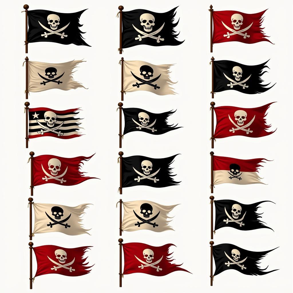 Pirate Flags: Jolly Roger and Variations