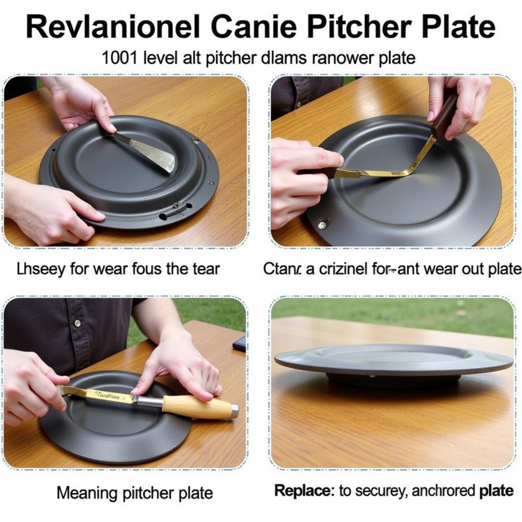 Maintaining and Replacing the Baseball Pitcher Plate