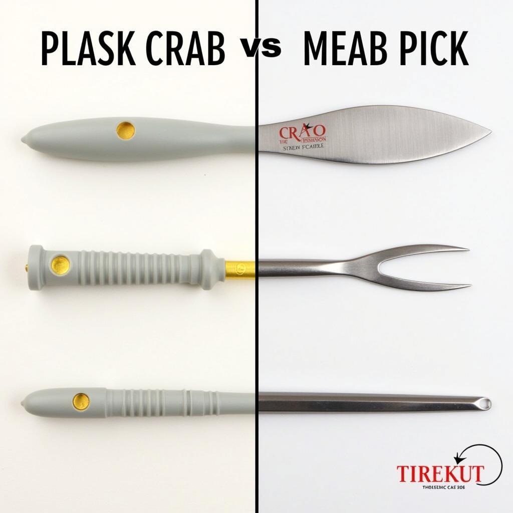 Comparing Plastic Crab Knives and Metal Crab Picks