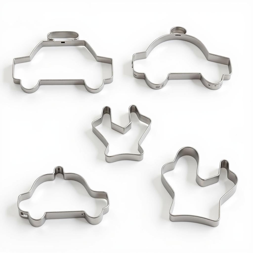 Police Cookie Cutter Set: Various Shapes and Sizes