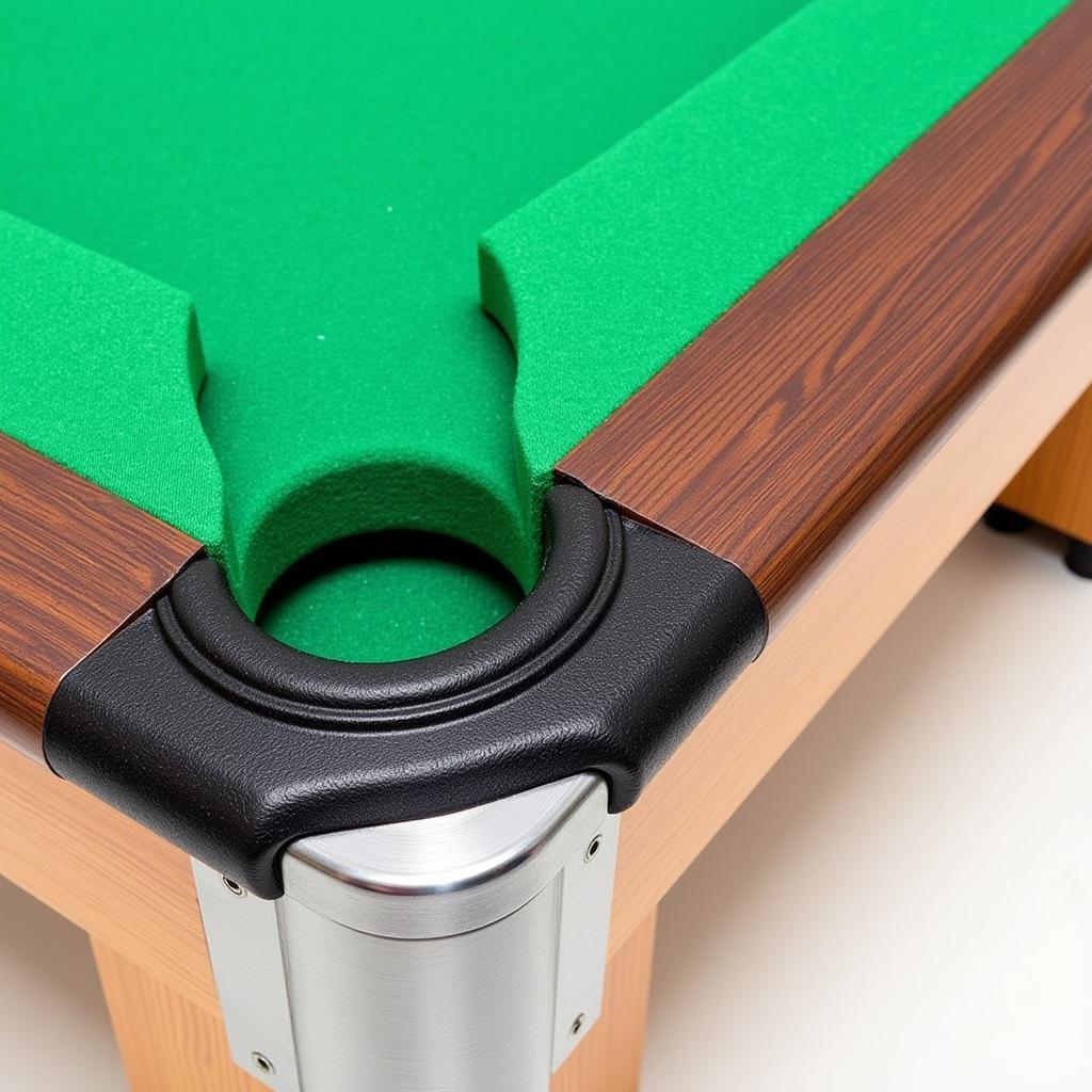 Pool Table Felt and Cushion Details