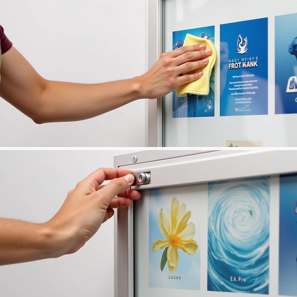 Maintaining Your Poster Flip Display