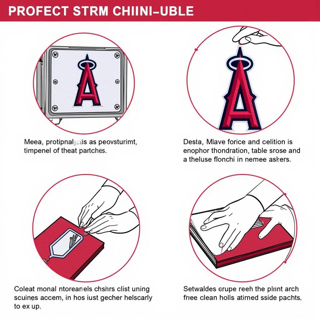 Tips for preserving and displaying Anaheim Angels patches