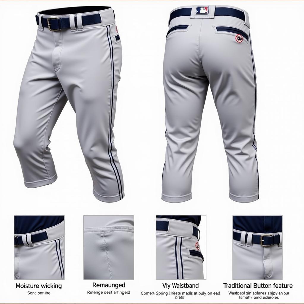 Key Features of Pro Baseball Pants