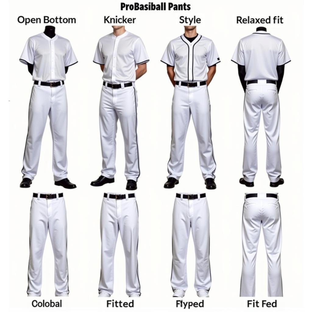 Pro Baseball Pants: A Guide to Choosing the Right Pair