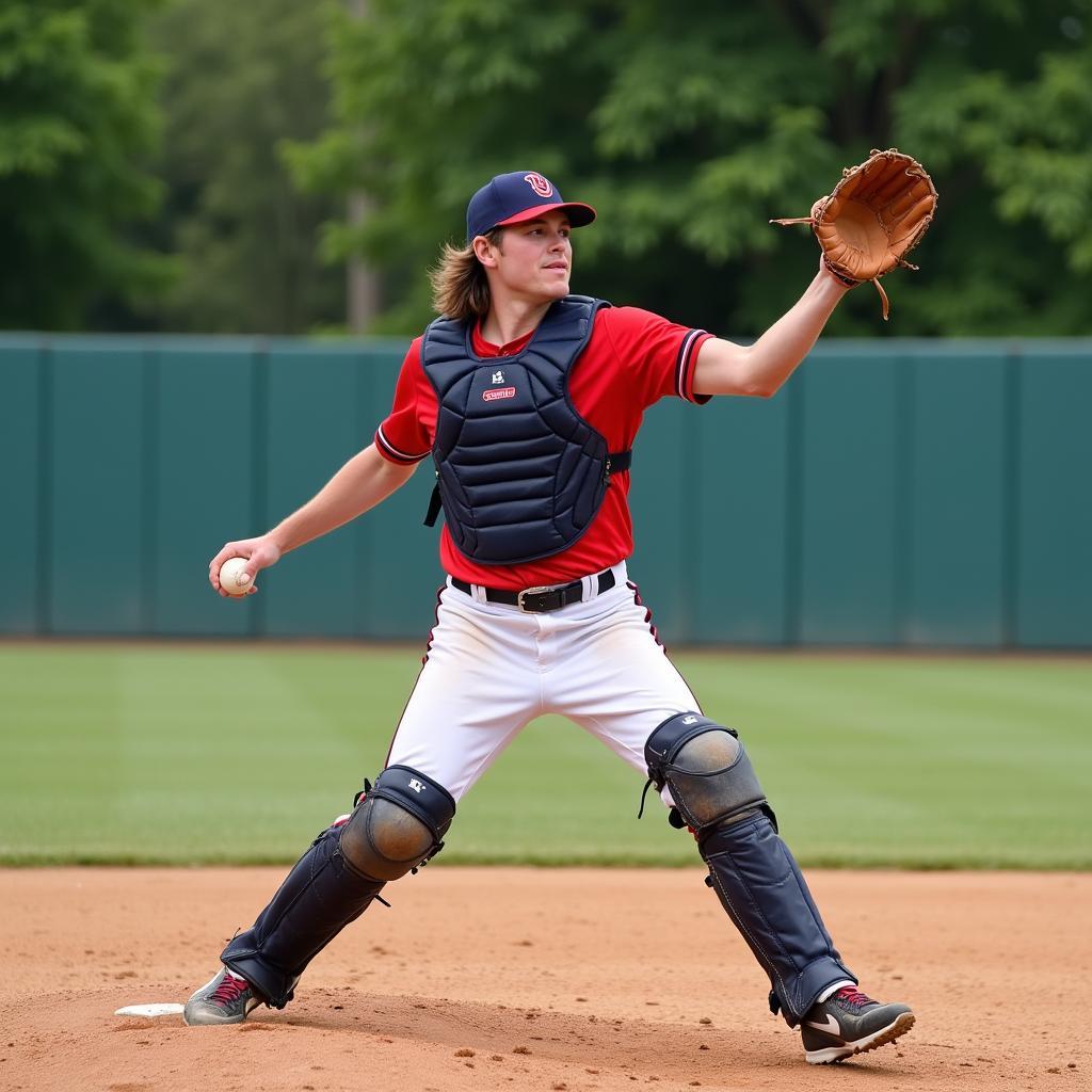 Professional Catcher Pop Time Example