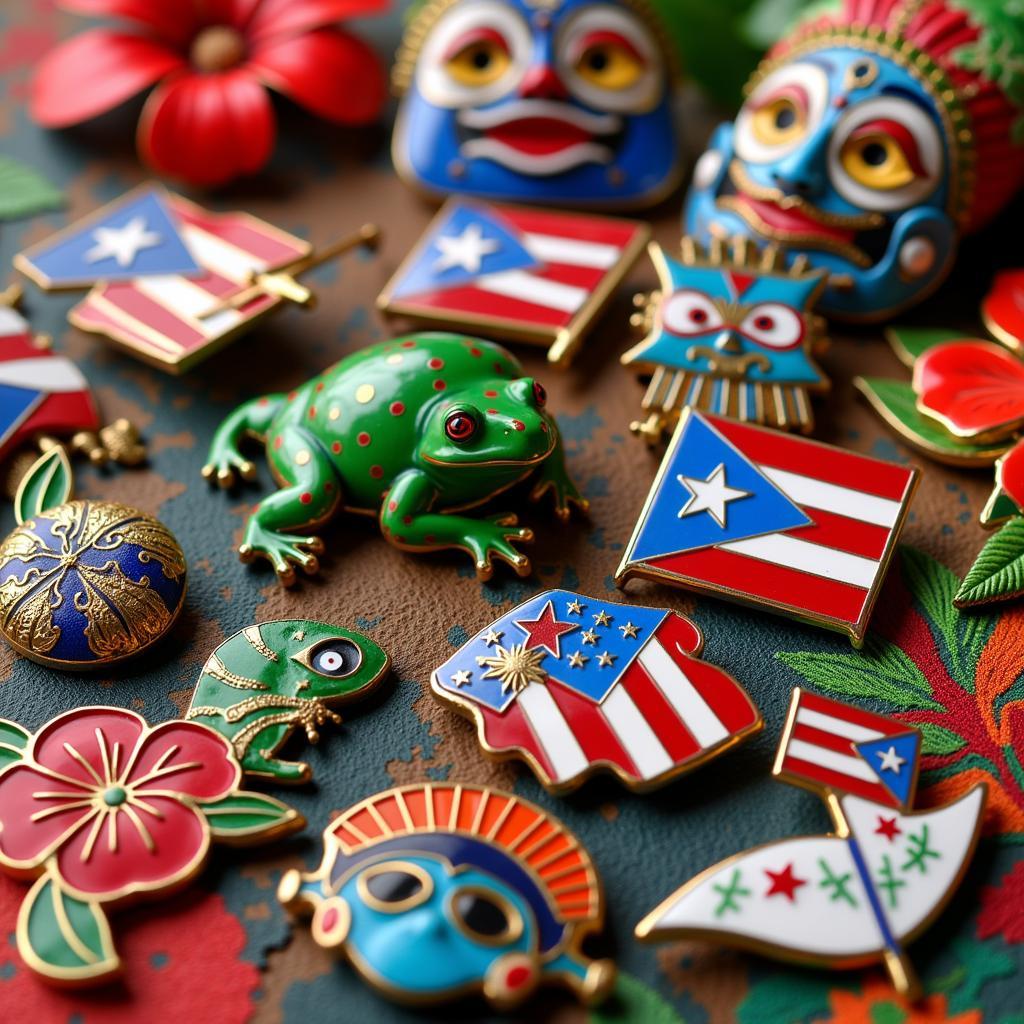 Puerto Rican Flag Pins: A symbol of pride and cultural identity