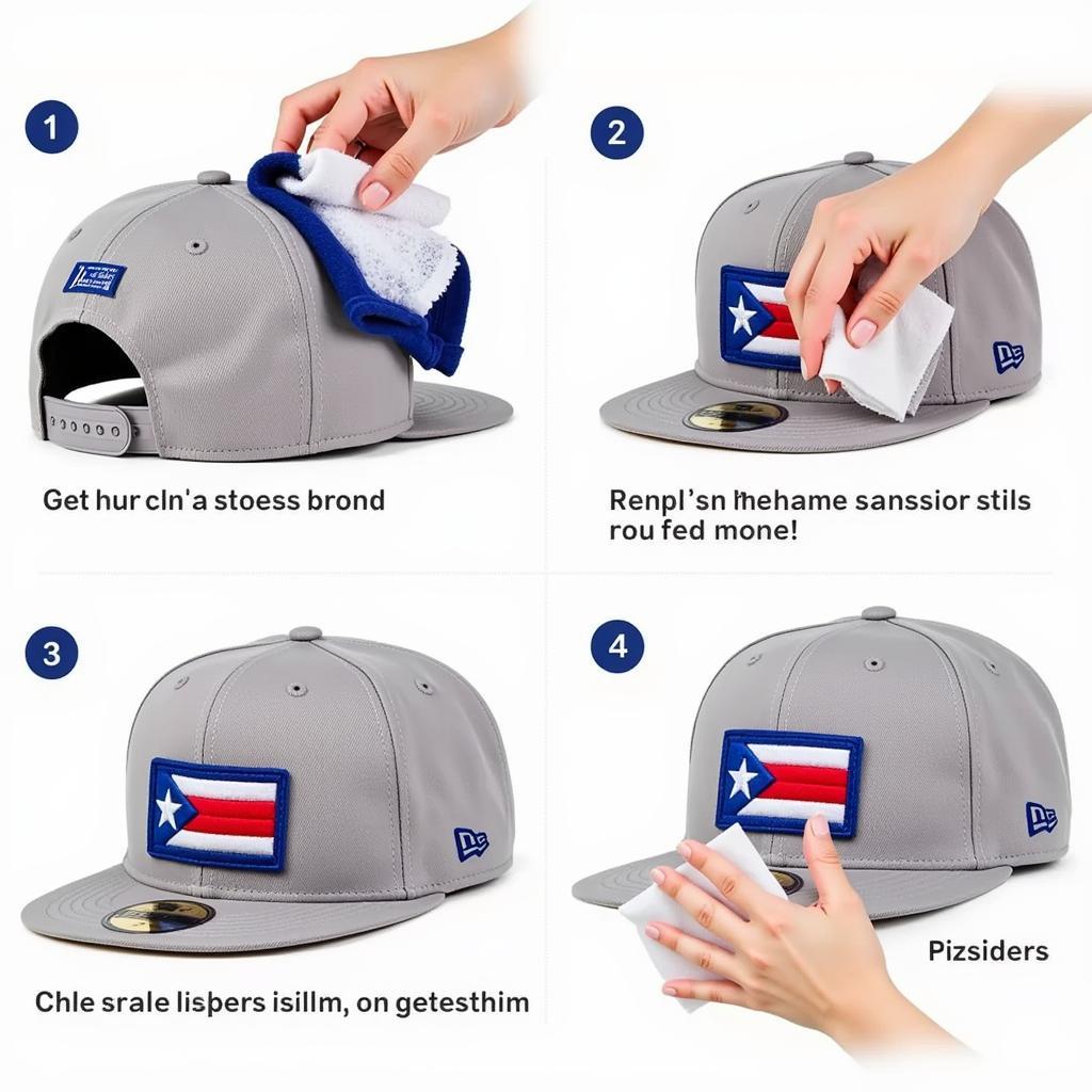 Cleaning a Puerto Rico New Era Hat