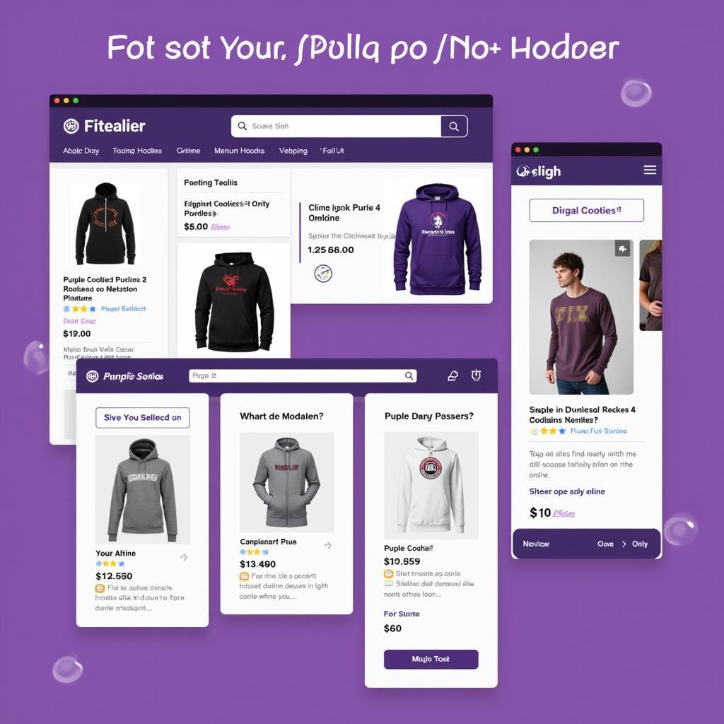 Finding Purple Cookies Hoodies in Online Stores