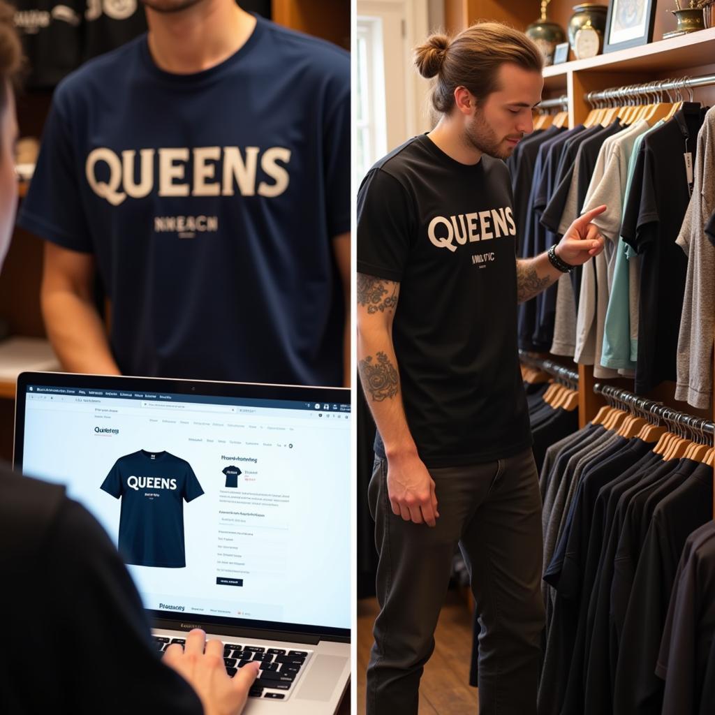 Shopping for Queens NYC Shirts: Online and Local