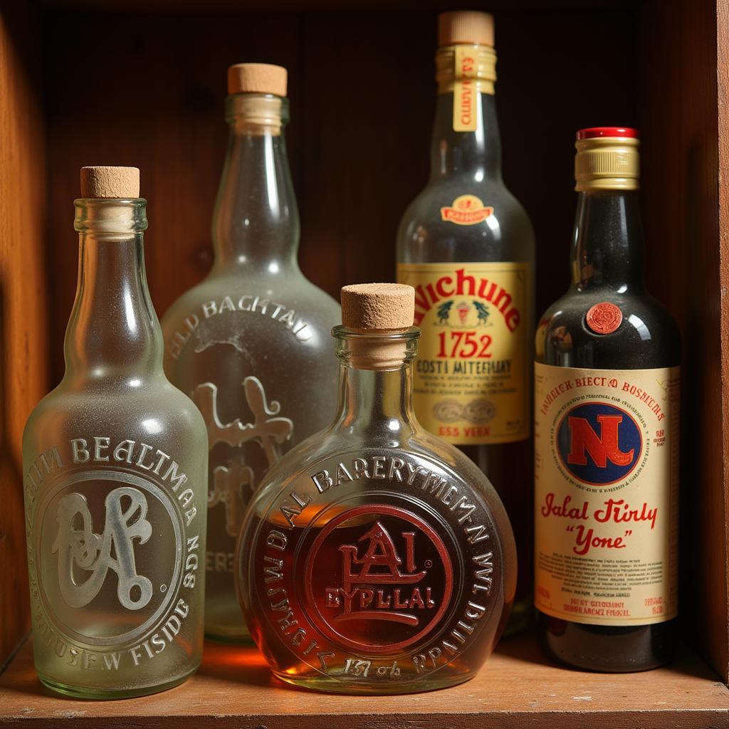 Rare and Collectible Baseball Liquor Bottles