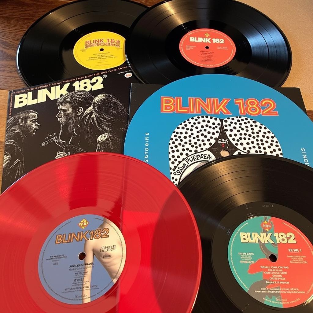 Rare Blink 182 Vinyl Records