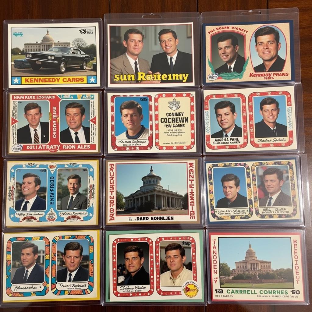 Rare Kennedy Trading Card Collection