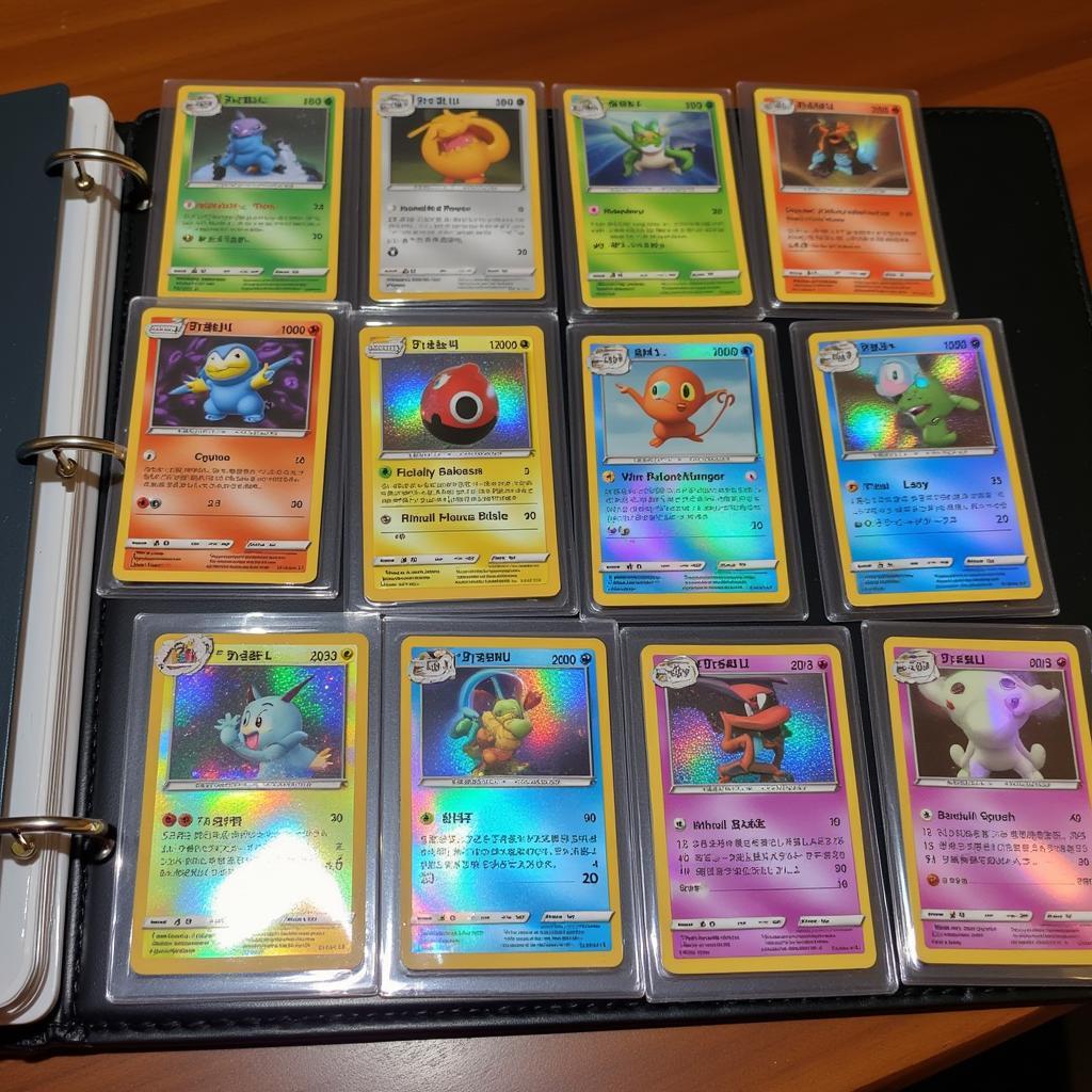 Collection of Rare Korean Pokemon Cards