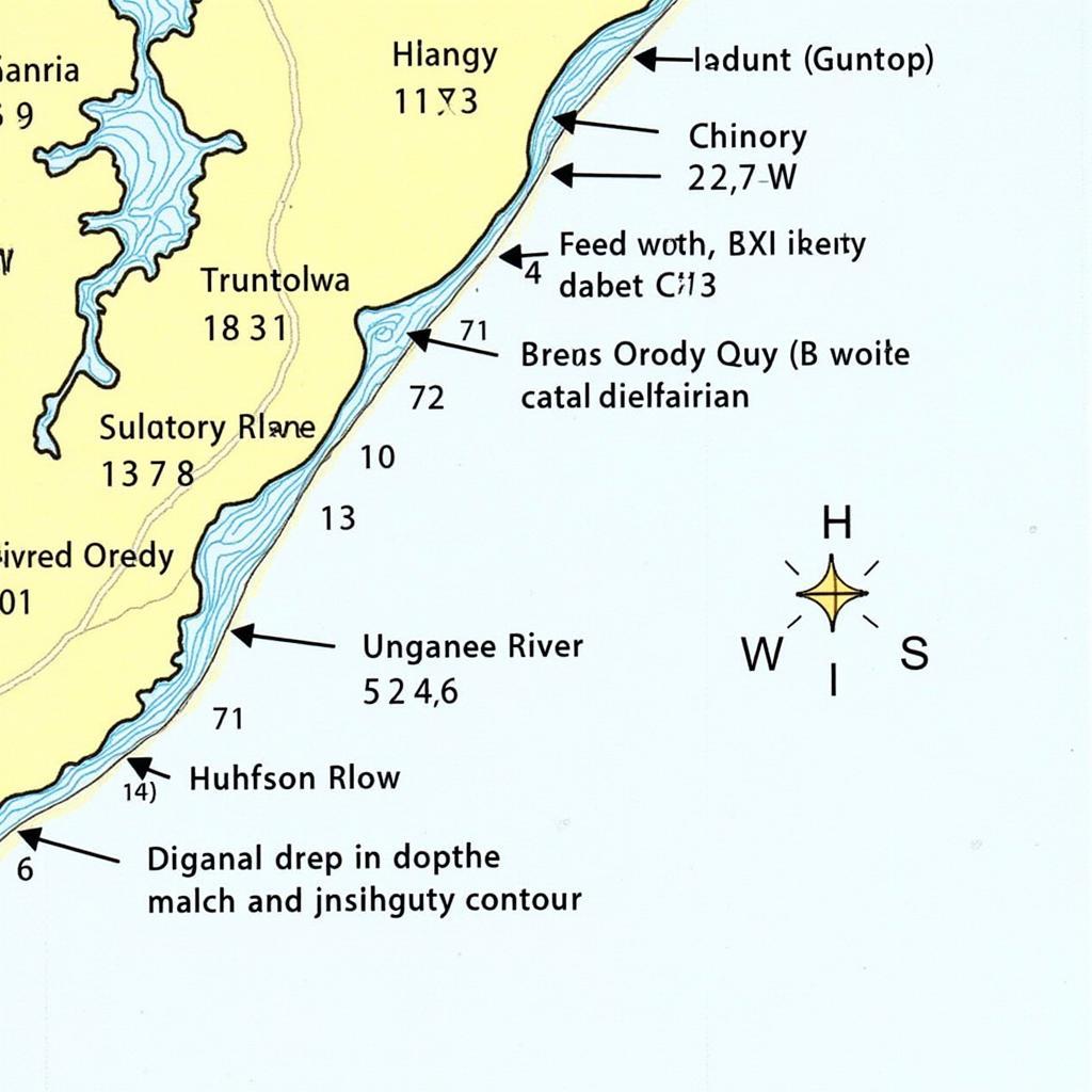 How to Interpret a Hudson River Depth Chart