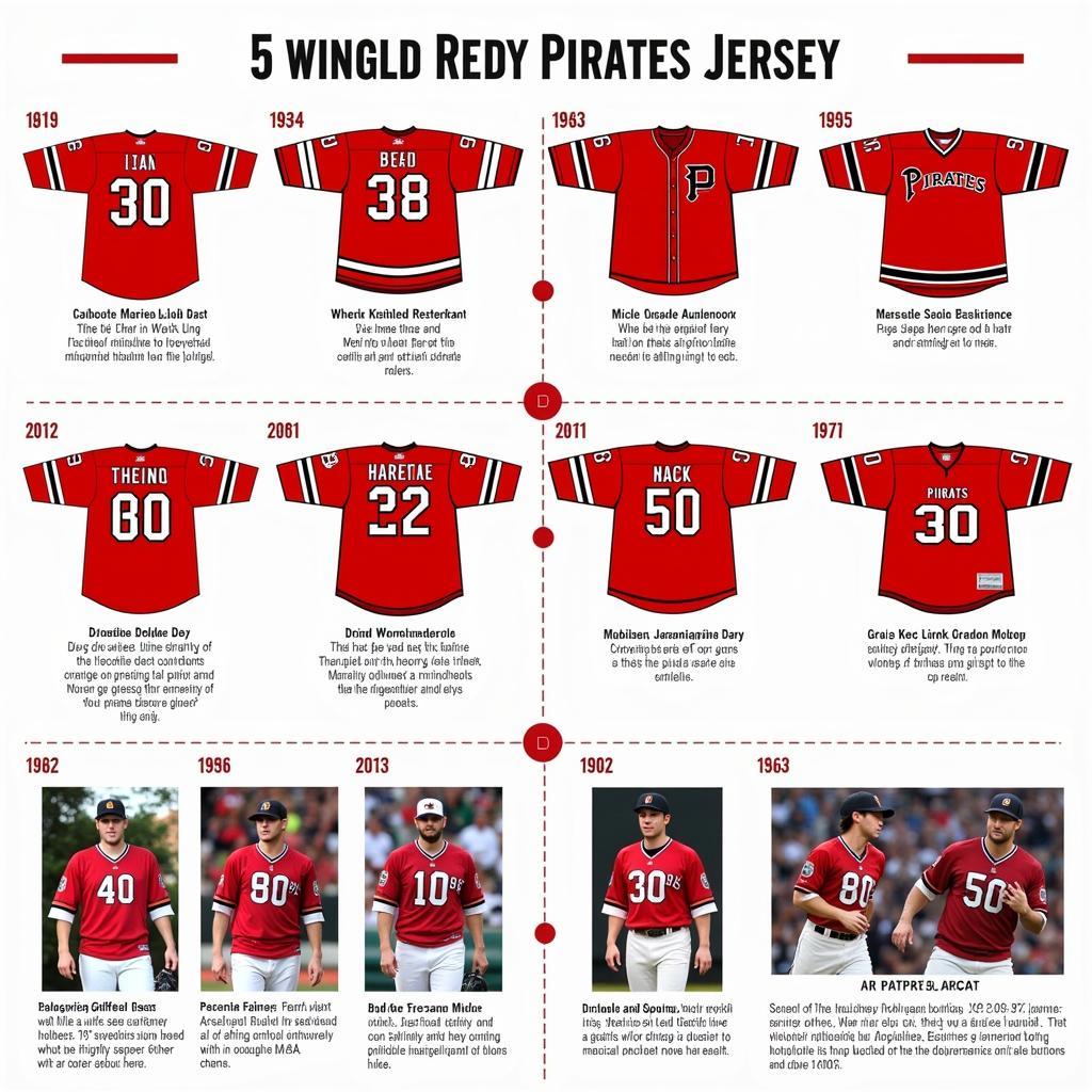 Red Pirates Jersey Historical Evolution Through the Years