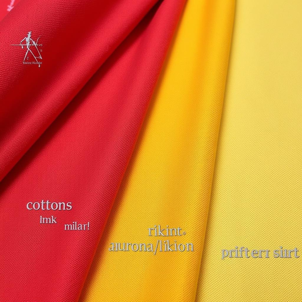 Red and Yellow Hawaiian Shirt Fabric Choices