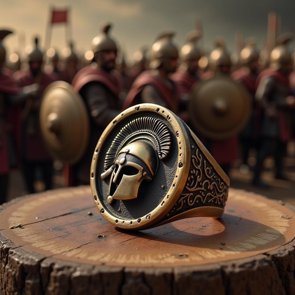 Replica Spartan Warrior Ring