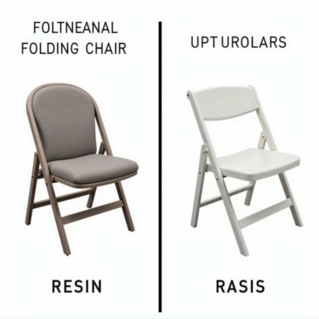 Resin vs. Polypropylene Folding Chairs