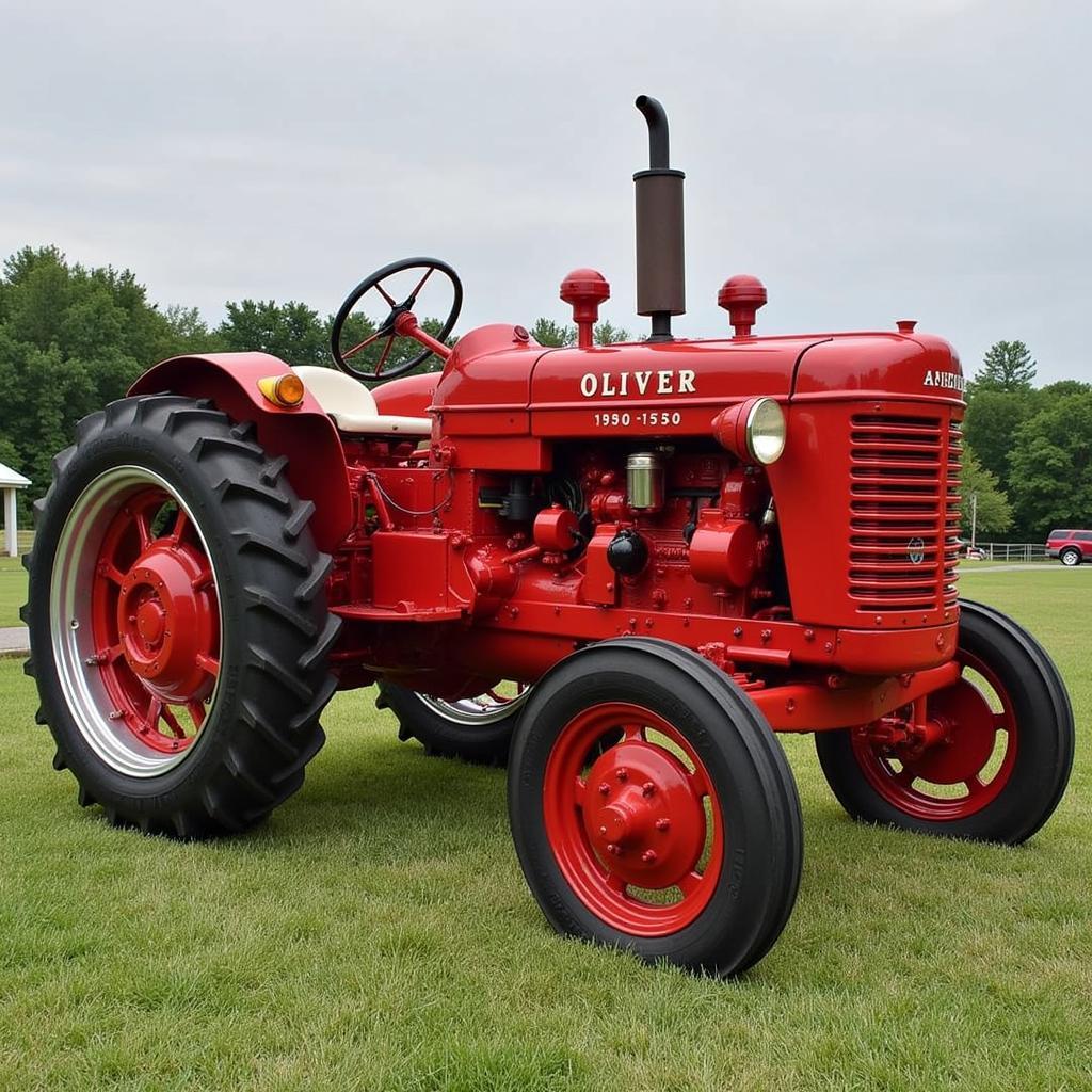 Restored Oliver 1950 Tractor Showcase