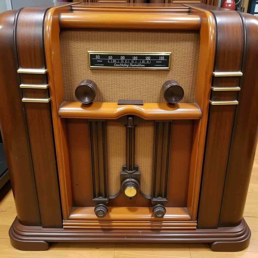 Restored Vintage Philco Floor Model Radio