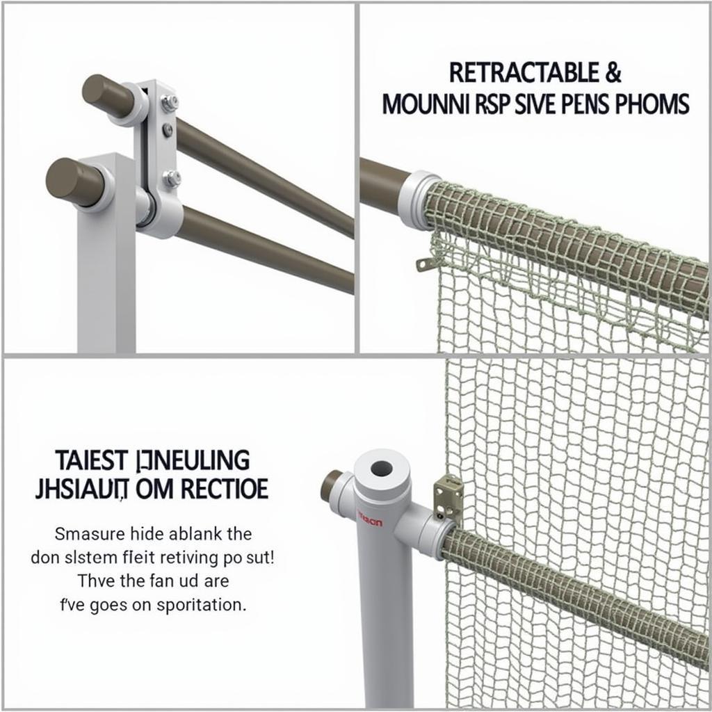 Retractable Net Installation Mechanism