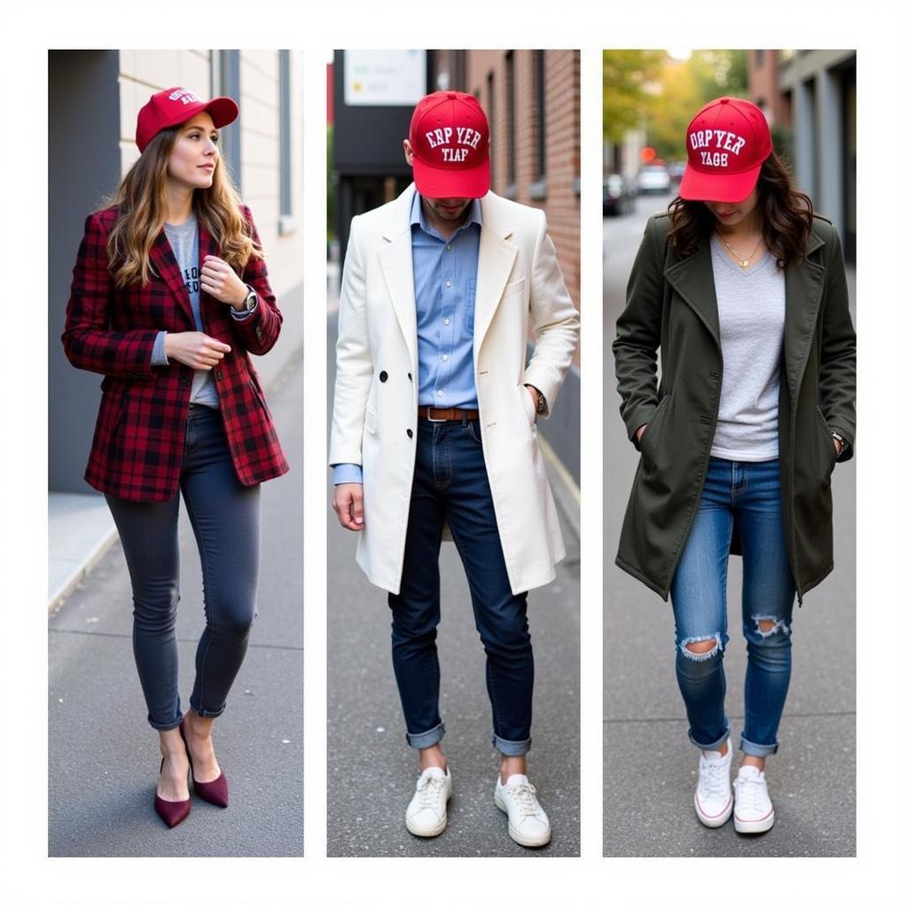 Outfit Ideas with Retro Basketball Hats