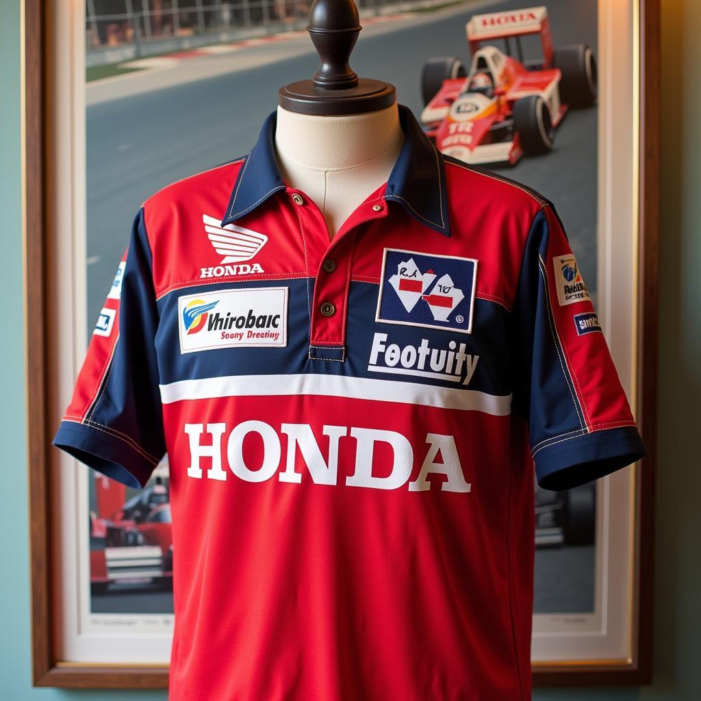 Retro Honda Racing Shirt: An F1 Legend Reborn