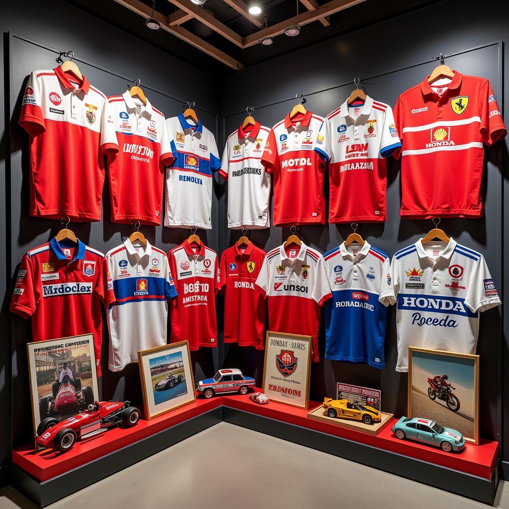 Showcasing a Retro Honda Shirt Collection