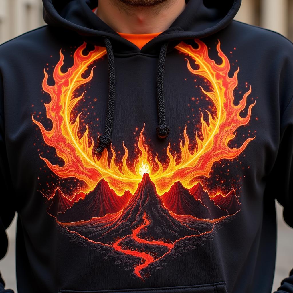 Ring of Fire Hoodie Design Inspiration