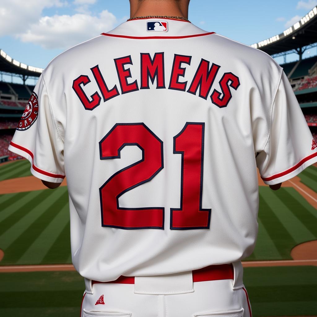 Roger Clemens Red Sox Jersey