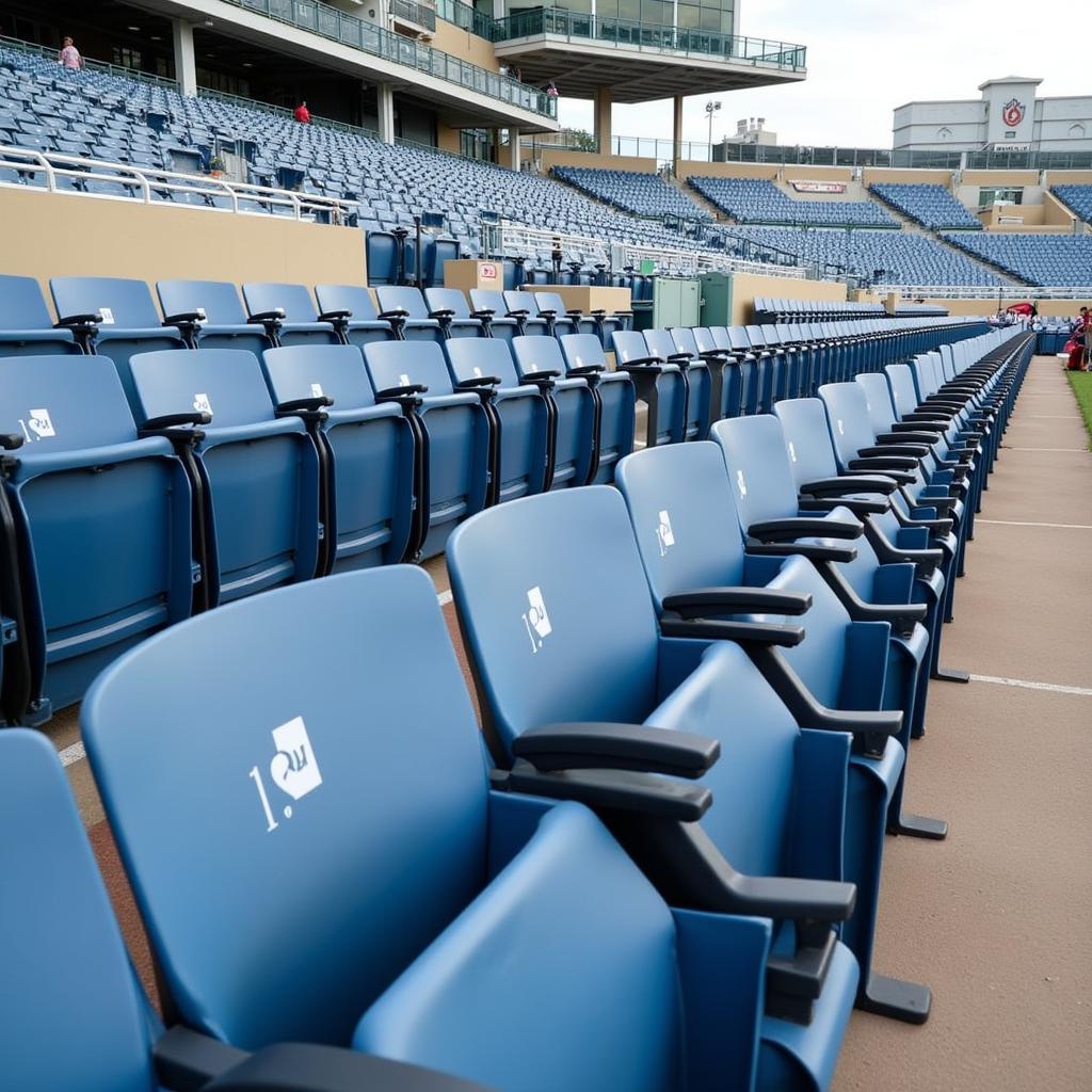 Roger Dean Stadium New Seating: Enhanced fan comfort with modern, spacious seating