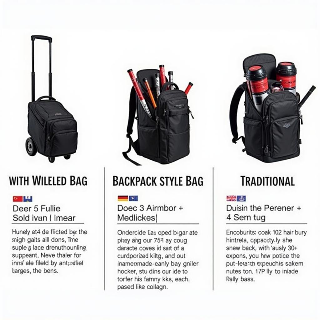 Different Types of Roller Hockey Bags for Players