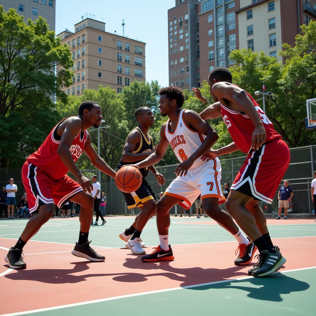 Rucker Park Basketball Game