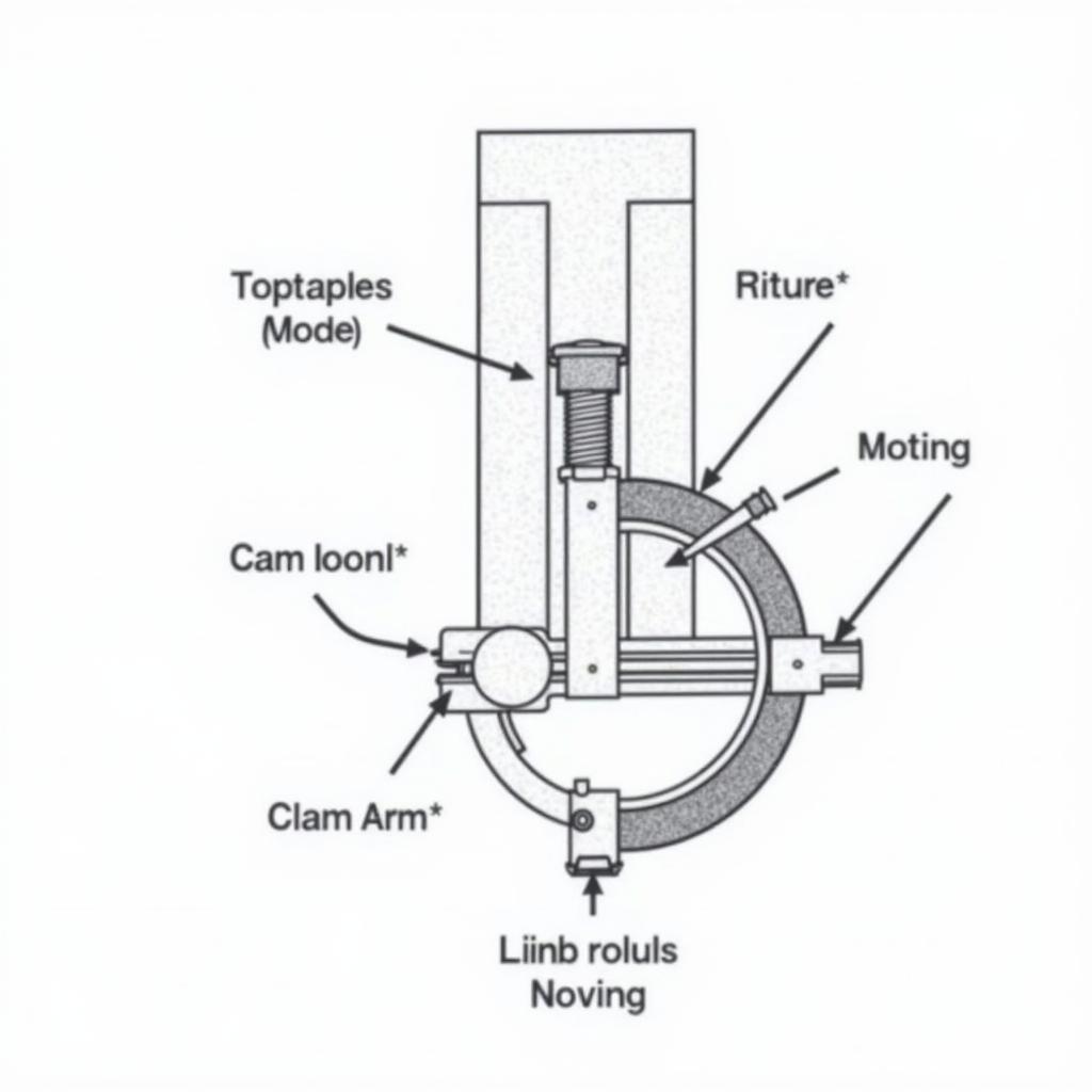 S Cam Bracket Mechanism Diagram